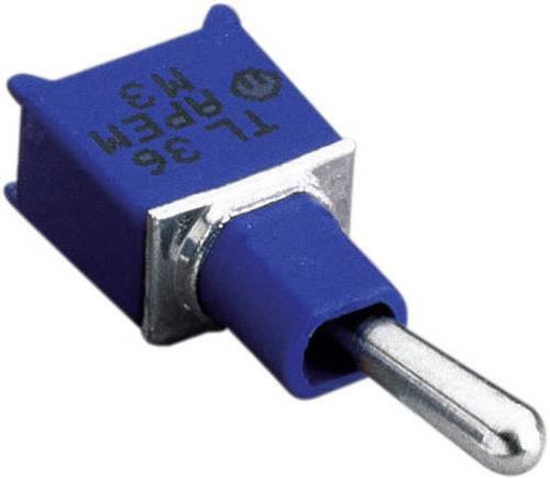 APEM Kippschalter TL36W010400 Blau 48V DC/AC 0.5A 1 x Ein/Ein rastend - Bild 1