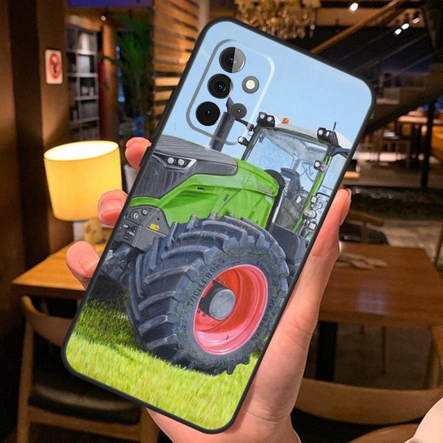 Samsung Handyhülle mit Bauernhof Fahrzeug Traktor Design für Galaxy A54 5G A34 A14 A52 A32 A12 A13 A33 A53 A15 A16 A36 A56 A26 A06 A35 A55 Multicolor - Bild 1