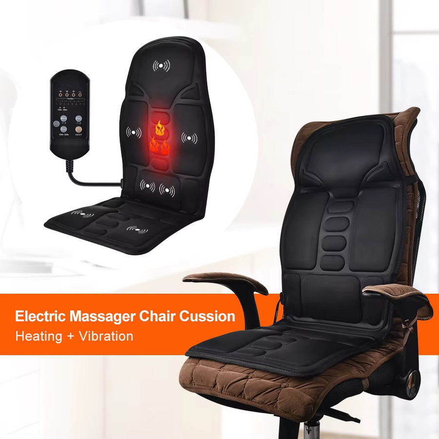 Hailicare Massagegerät mit elektrischer Heizung und Vibrationsfunktion in Schwarz für Nacken, Rücken und Körper - Bild 2