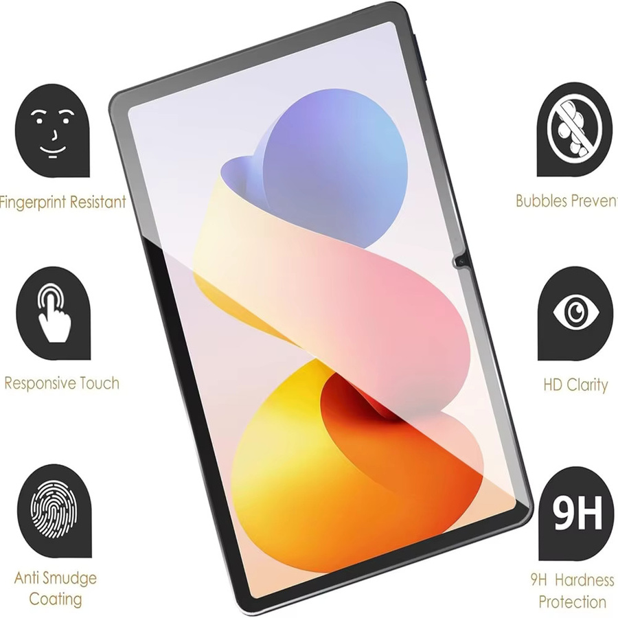 Xiaomi Displayschutzfolie aus gehärtetem Glas für Redmi Pad Pro 12,1 Zoll, transparent - Bild 6