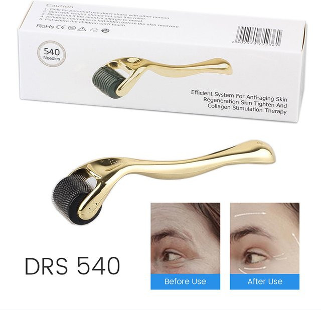 XceeFit Dermaroller für Gesicht, Körper und Haare, 0,25 mm und 0,3 mm, Unisex - Bild 1