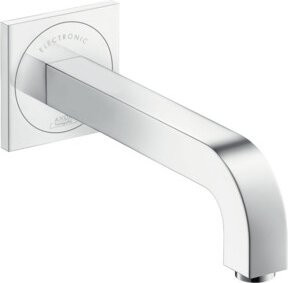 Hansgrohe Axor Citterio UP Elektronischer Waschtischmischer mit Sensor, Wandmontage, Ausladung: 22,1 cm, Chrom - Bild 1
