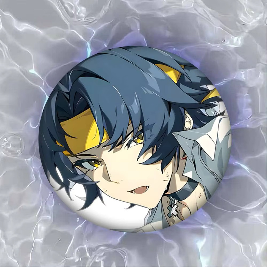 Bilibili Abzeichen Brosche, Emaille, Runde Pins - Bild 5
