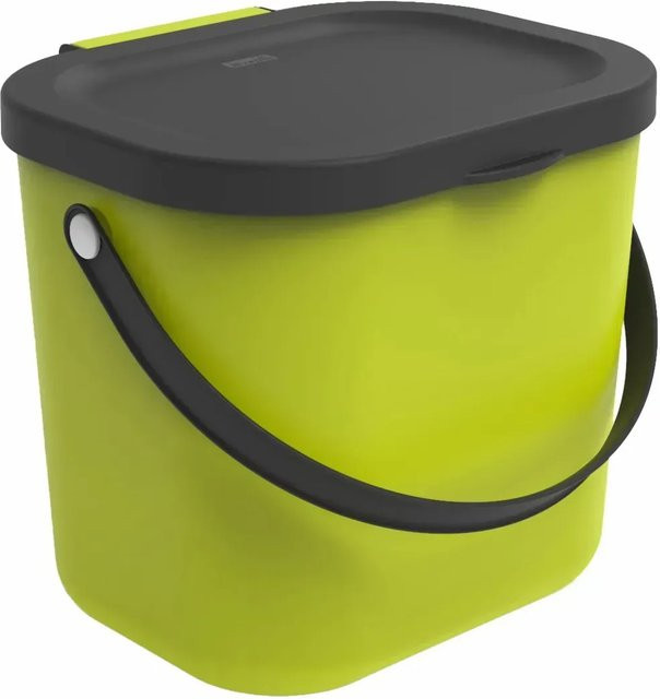 Rotho Mülleimer Albula Lime Grün 6 l - Bild 1