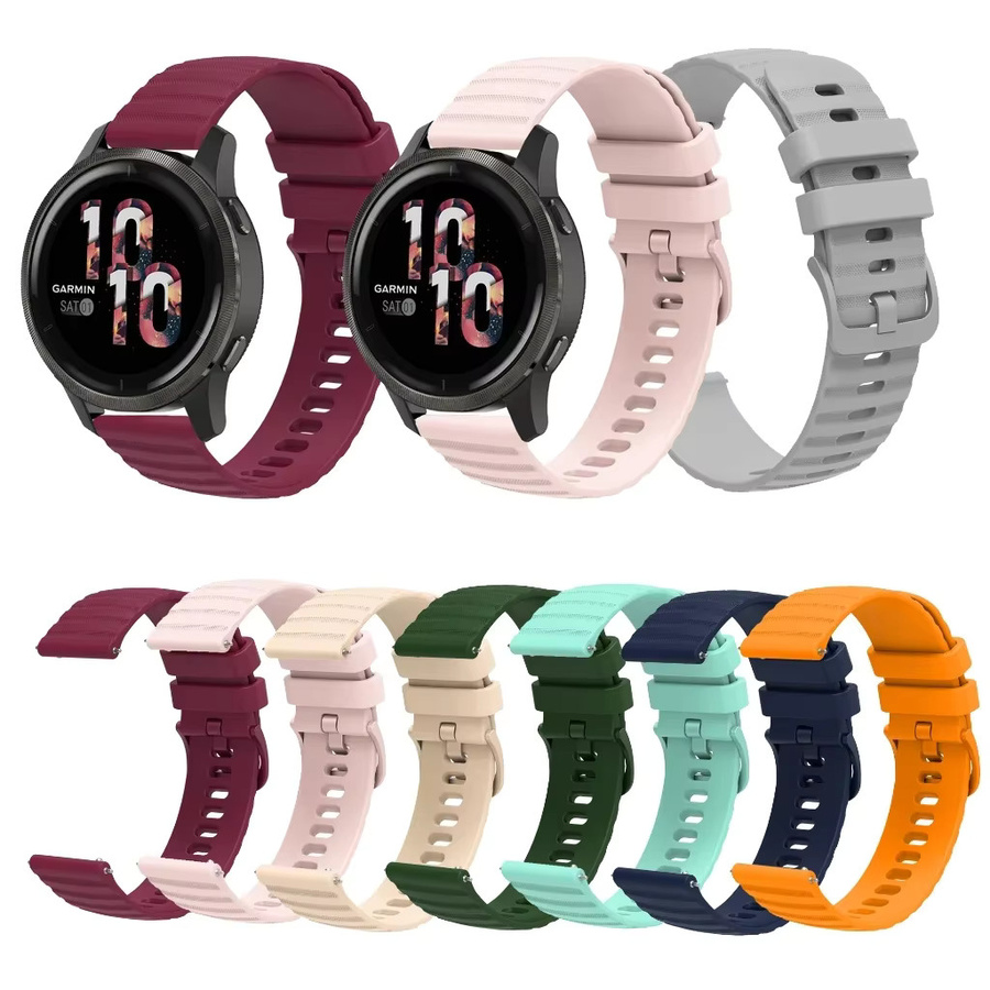 Uhrenarmband Silikon, Bunt, Unisex - Bild 2