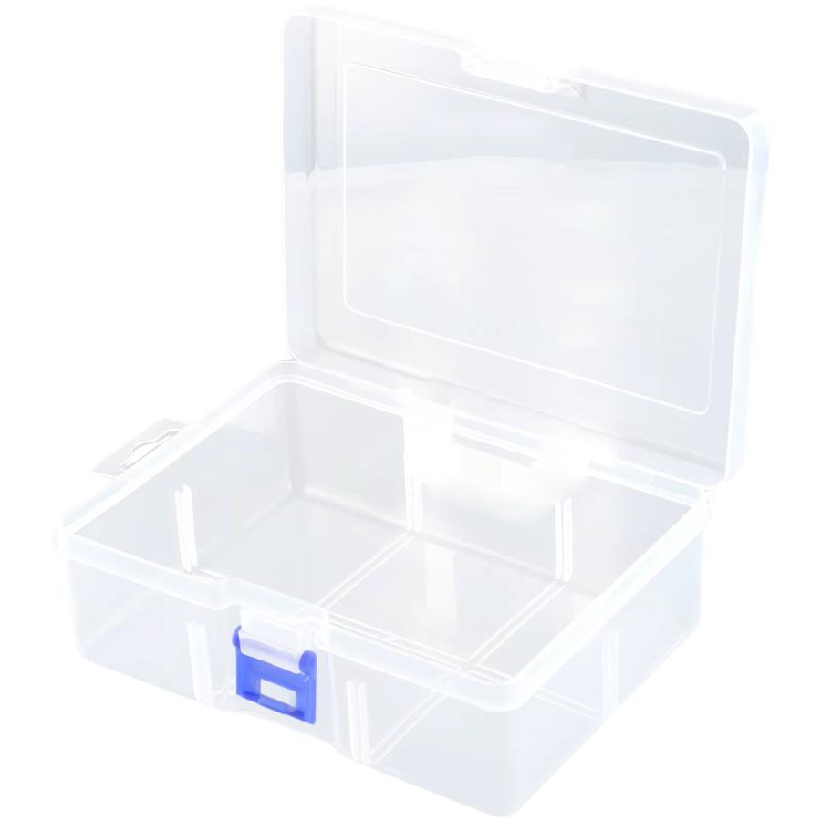 Transparente Kosmetik-Aufbewahrungsbox aus Kunststoff, staubdichte und wasserdichte Aufbewahrungsbox für deine Kosmetikartikel - Bild 2