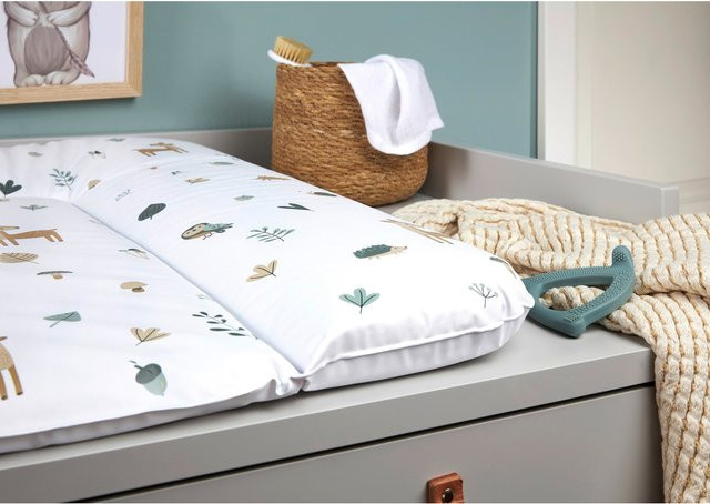Rotho Babydesign Wickelauflage in Weiss, B/T/H: 72 x 85 cm - Bild 1