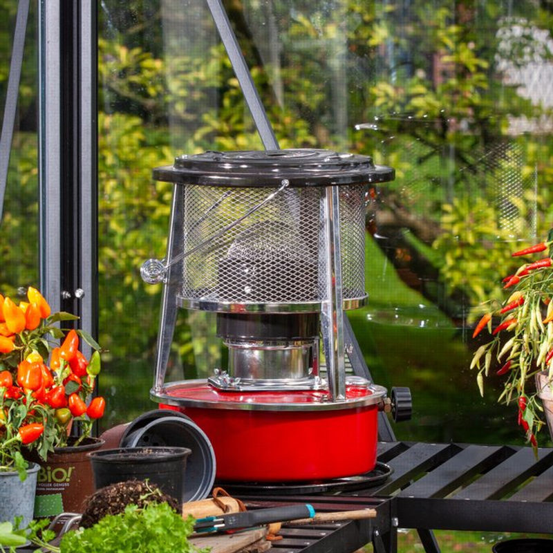 Vitavia Petroleumheizung Big Red für Gewächshäuser, rot, Höhe: 45 cm - Bild 4