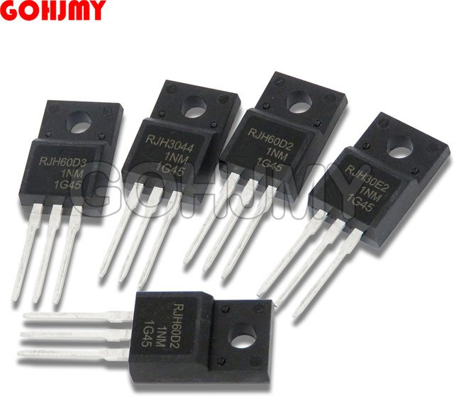 GOHJMY 10er Set TO-220F Transistoren in Schwarz - Bild 1