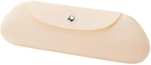 XYNN Pinselhalter Silikon, Kosmetikpinseltasche, beige, Unisex - Bild 1