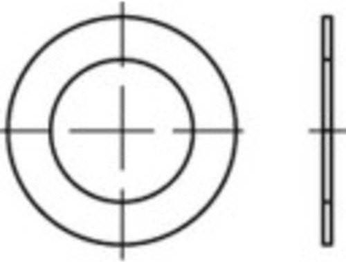 TOOLCRAFT Paßscheiben aus Stahl, 100 Stück, Durchmesser: 50 mm und 62 mm - Bild 1