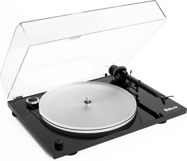 Block PS-50 Plattenspieler in Schwarz - Bild 1