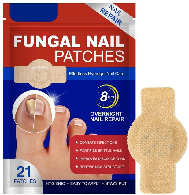 Garbword Zehennagelpilz Patch, Wasserdichte Nagelreparaturpflaster, Unisex - Bild 1