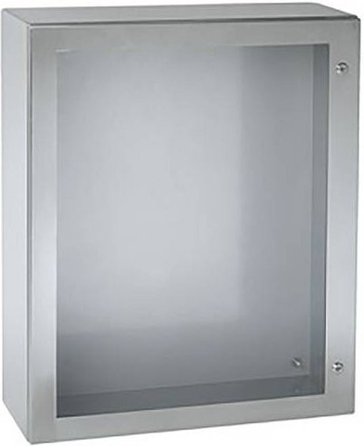 Schneider Electric SPACIAL S3X Verteilerkasten aus Edelstahl 304L mit Scotch Brite Oberfläche, Farbe Silber/Grau, H: 40,0 cm, B: 30,0 cm, T: 20,0 cm - Bild 1