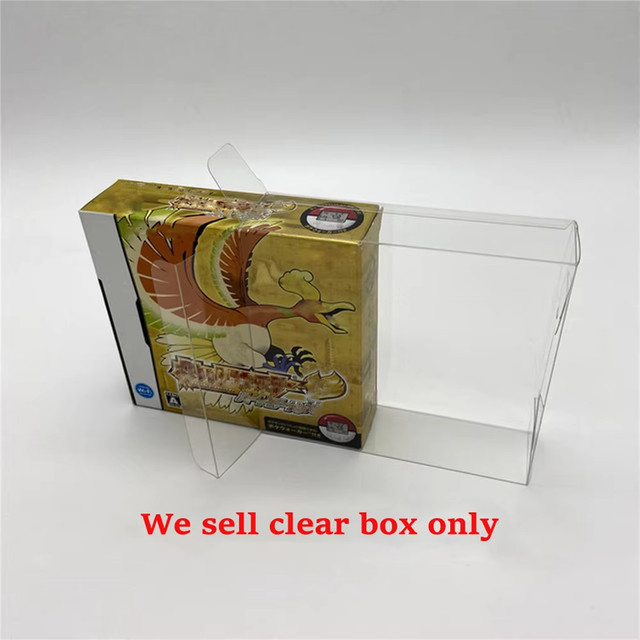 xunbeifang Aufbewahrungsbox für NDS-Spiele in Transparent, passend für Pocket Monster HeartGold & SoulSilver US- und JP-Versionen - Bild 1