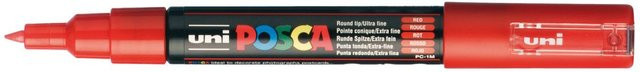 POSCA Marker PC-1MC Fine Brush in Rot - Bild 1