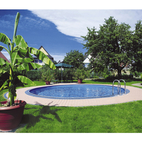 Sunfun SUMMER FUN Rundpool mit Stahlwand in Weiß und Blau, Durchmesser: 420 cm, Höhe: 120 cm - Bild 2