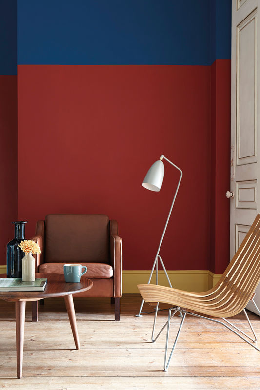 Little Greene Intelligent Matt Emulsion Wandfarbe Bronze Red 15, Wasserbasierte Dispersion, 1 l - Bild 2