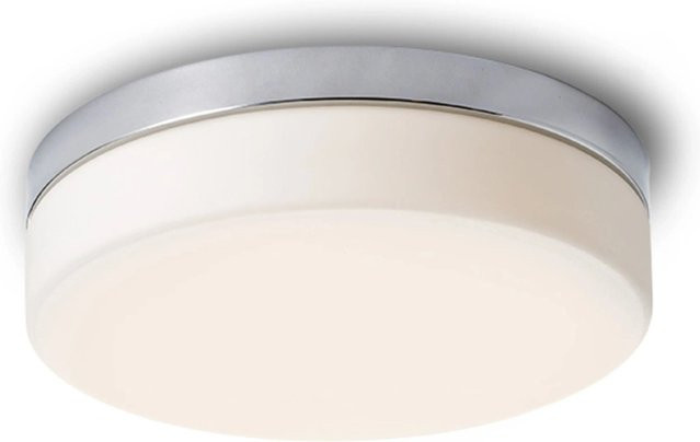 Rendl Deckenleuchte Awe 33 LED in Chrom mit Opalglas, 21 W, IP44 - Bild 1