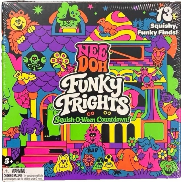 Needoh Novel Funky Frights Kostümparty Adventskalender, 13 Tage, white - Bild 1