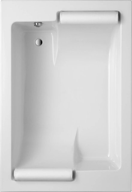OTTOFOND Maharaja Körperform-Badewanne aus Acryl, rechteckig, Weiß, B/T/H: 195 x 135 x 44,5 cm - Bild 1