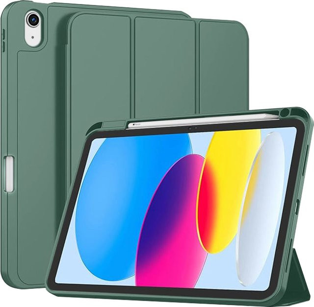 Techsuit Flex Trifold Hülle für Apple iPad (2025) / (2022), Grün - Bild 1