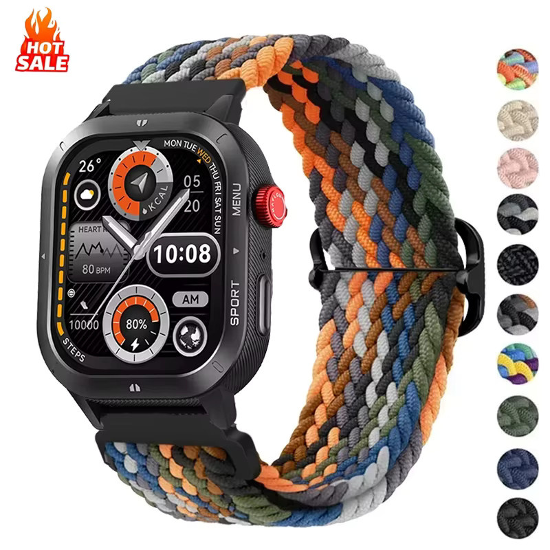 Haylou Uhrenarmband Nylon, geflochten, Bunt, Unisex - Bild 3