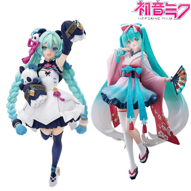 Bandai Hatsune Miku Neo Tokyo Serie Kimono Figur, Einzelfigur, 18cm - Bild 1