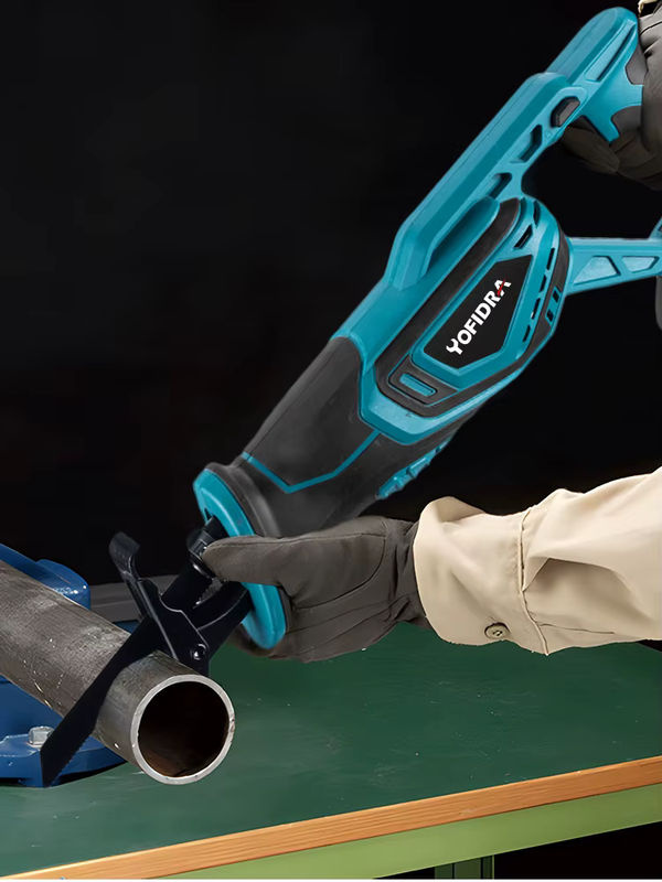 YOFIDRA Bürstenlose Hand-Säbelsäge mit 3000 RPM für Holz und Metall, Blau, kompatibel mit Makita LXT Akkus - Bild 6