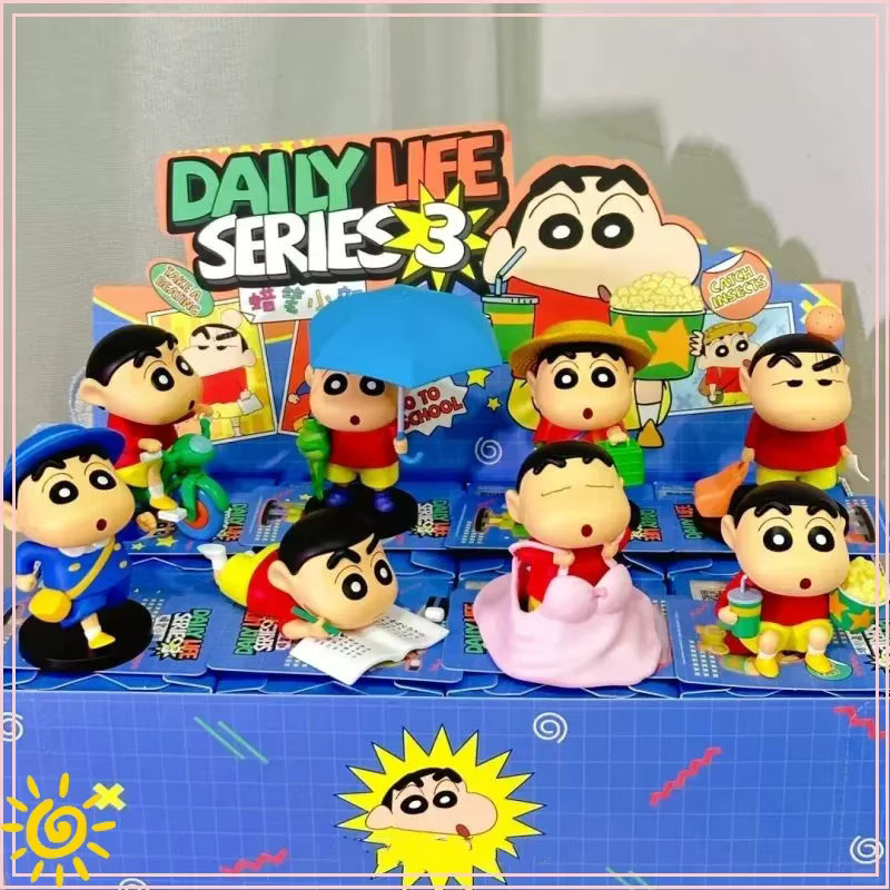 52TOYS Shin-Chan Blindbox, Schreibtisch-Ornament, Kunststoff, Bunt / Mehrfarbig - Bild 5