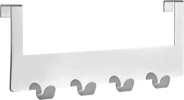 Siro Türgarderobe 1977 aus Metall in Chrom Glänzend mit 4 Haken, Länge: 255 mm - Bild 1