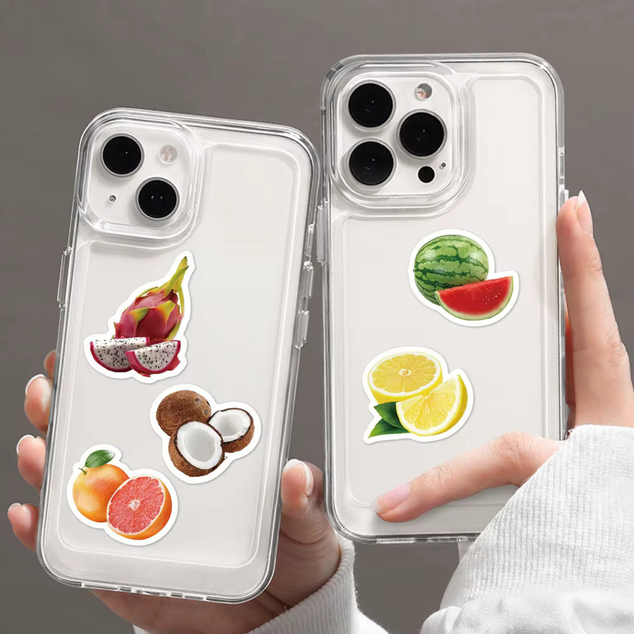500 Stück Obst-Thema Aufkleber Multicolor aus Papier für Laptop, Tagebuch und Skateboard von RecordingYourLife Store - Bild 3