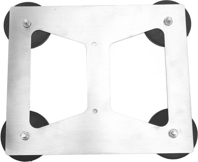 OutsideWorld Satelliten-Magnet-Dachhalterung aus Edelstahl in Silber und Weiß - Bild 1