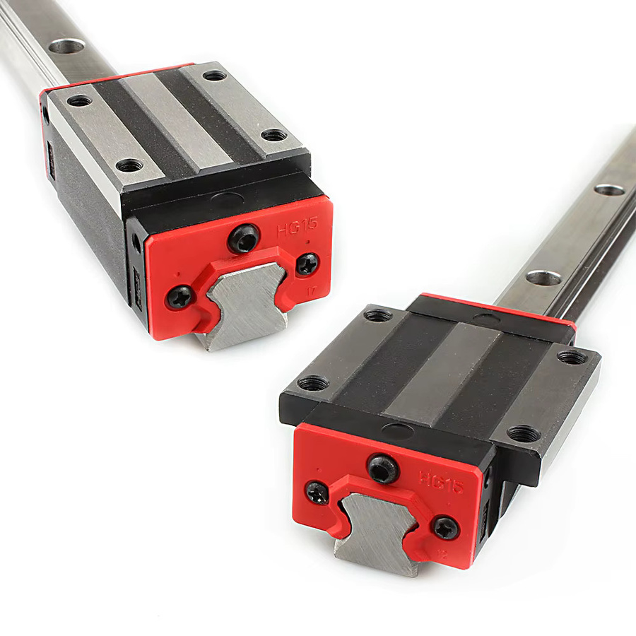 HIWIN Linearführungsschiene mit linearen Lagerblöcken HGR15 HGH15CA HGW15CC in Silber für CNC-Anwendungen - Bild 3