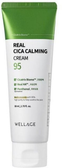 WELLAGE Real Cica Calming 95 Creme, 80 ml, mit Panthenol - Bild 1