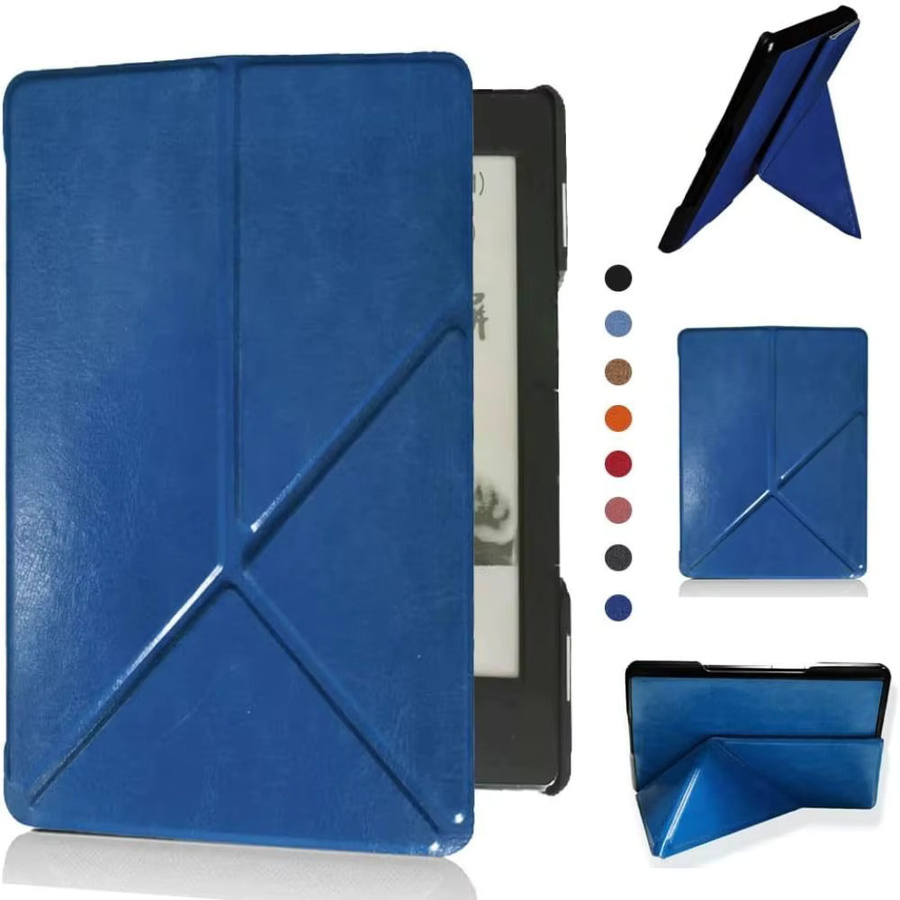 Schutzhülle für Kindle 5. und 4. Generation (Modell D01100) klappbare Folio-Abdeckung stoßfest und kratzfest in Schwarz oder Blau - Bild 2
