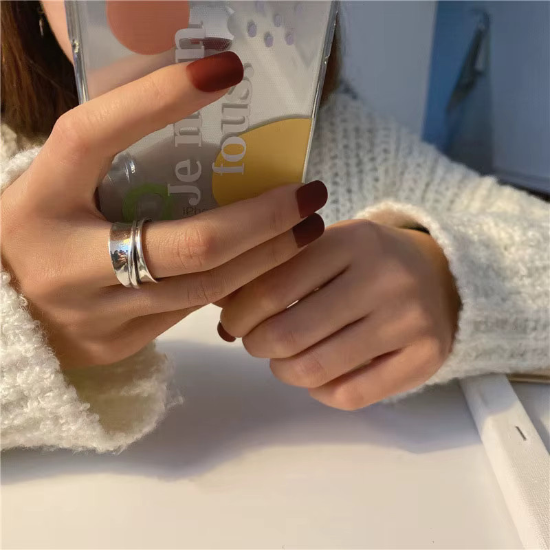 xiyanike Verlobungsringe, Silber, Unisex, Ohne Stein - Bild 3