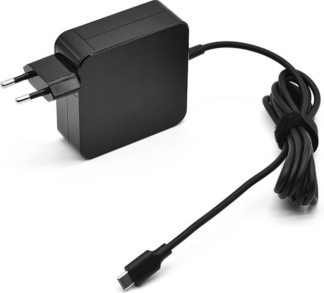 PHONEPACE USB-C PD Laptop Ladegerät Netzteil 65W 20V 3,25A in Schwarz - Bild 1
