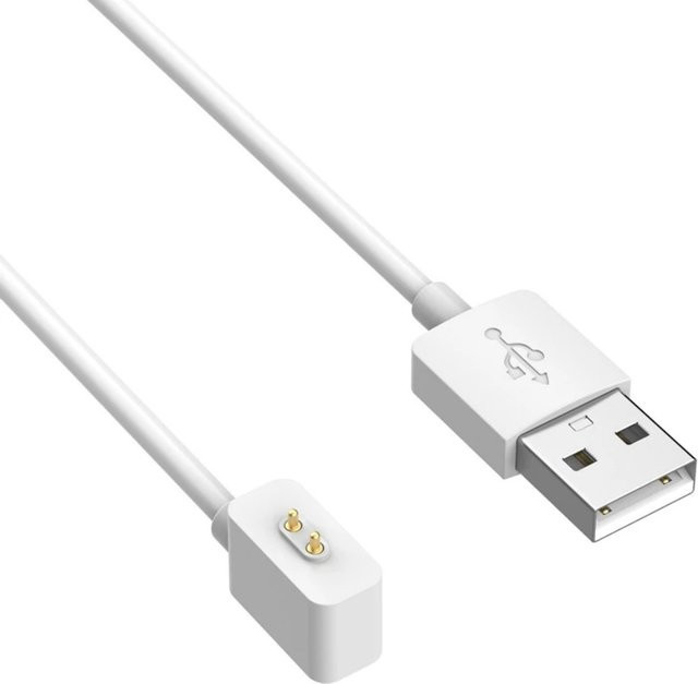 Magnetisches USB-Ladegerät für Xiaomi Mi Band 9 8 Pro und Redmi Watch 3, weißes Ladekabel und Ladestation für dein Smartband - Bild 1