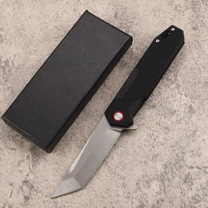 Klappbares Taschenmesser mit D2-Klinge für Outdoor, Camping und EDC in Grün oder Schwarz - Bild 2
