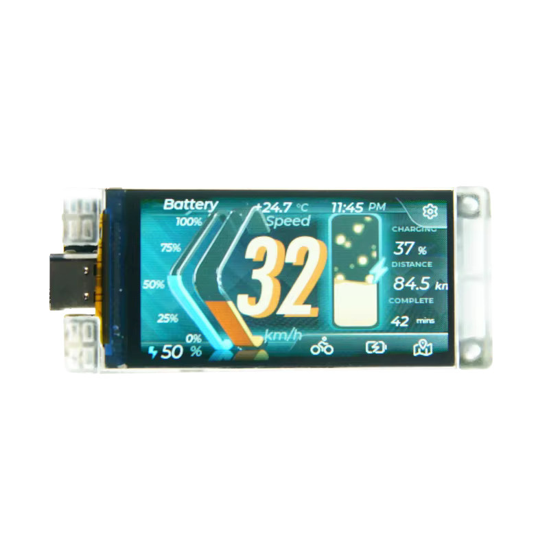 Heltec Meshtastic ESP32-S3R8 Entwicklungsboard mit 1,9 Zoll TFT LCD Display, Wi-Fi, Bluetooth und SX1262 LoRa Modul in Schwarz - Bild 3