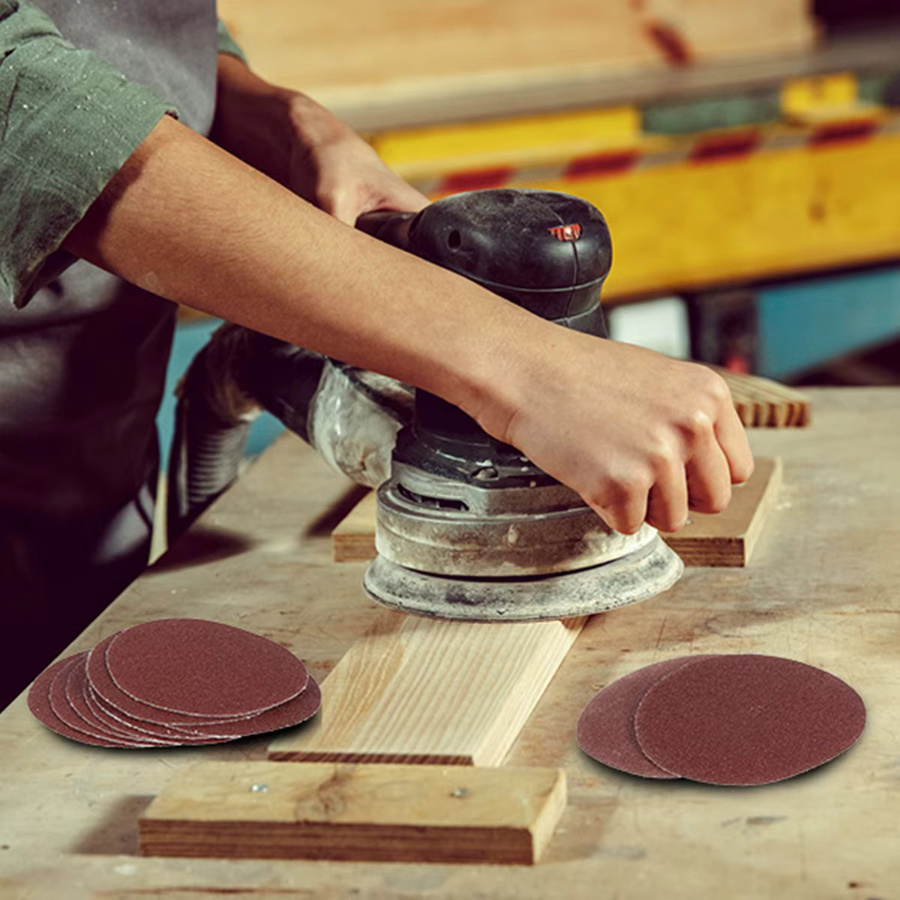 100 Stück Schleifscheiben Set 3 Zoll rund für Metall und Holz zum Polieren - Bild 4