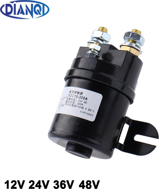 DMWD DC-Schütz für Elektrofahrzeuge und technische Maschinen, Farbe: Schwarz - Bild 1