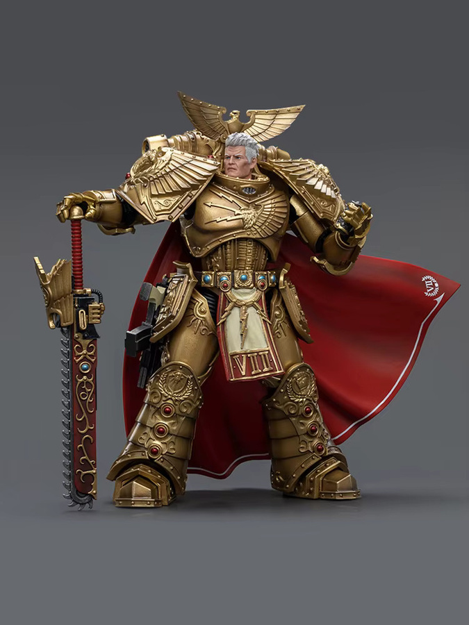 JOYTOY Warhammer 40k Imperial Fists Rogal Dorn, Actionfigur, 1/18 - Bild 3