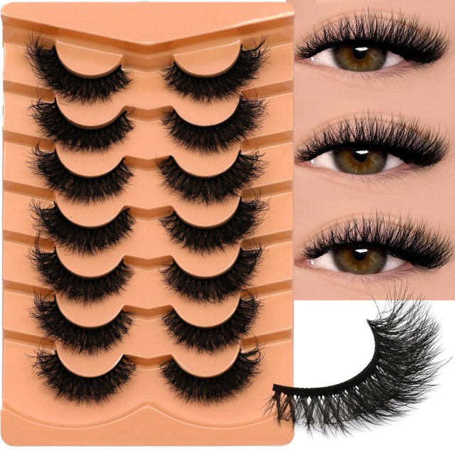 Veltrinay Cat Eye Falsche Wimpern, Unisex - Bild 1