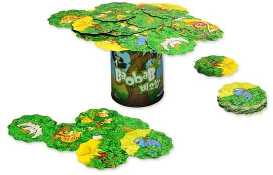 Joymass Baobab Balancing Brettspiel, Grün, ab 6 Jahre - Bild 1