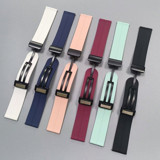Xiaomi Silikonarmband, 22 mm, Schwarz - Bild 1