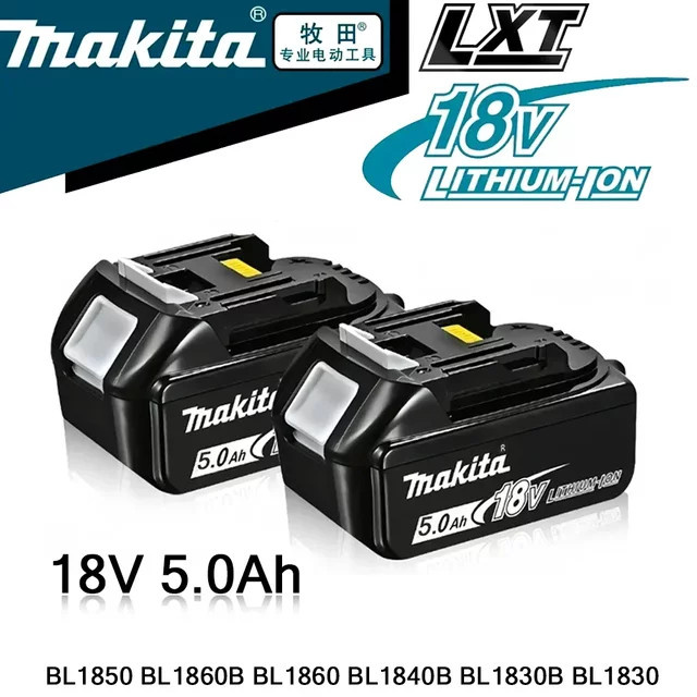 Makita Original Akku 18V Li-Ion BL1850B mit 5Ah in Schwarz - Bild 1