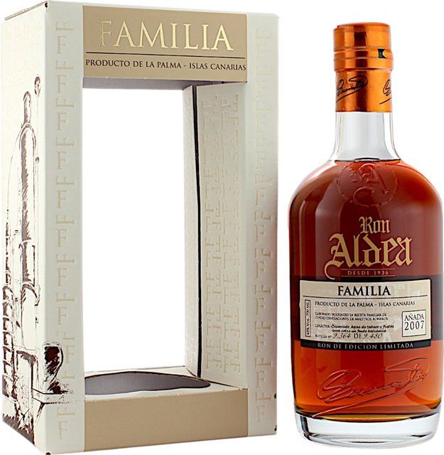 Ron Aldea Familia Rum, Spanien, 43 % Vol., 0,7 l - Bild 1