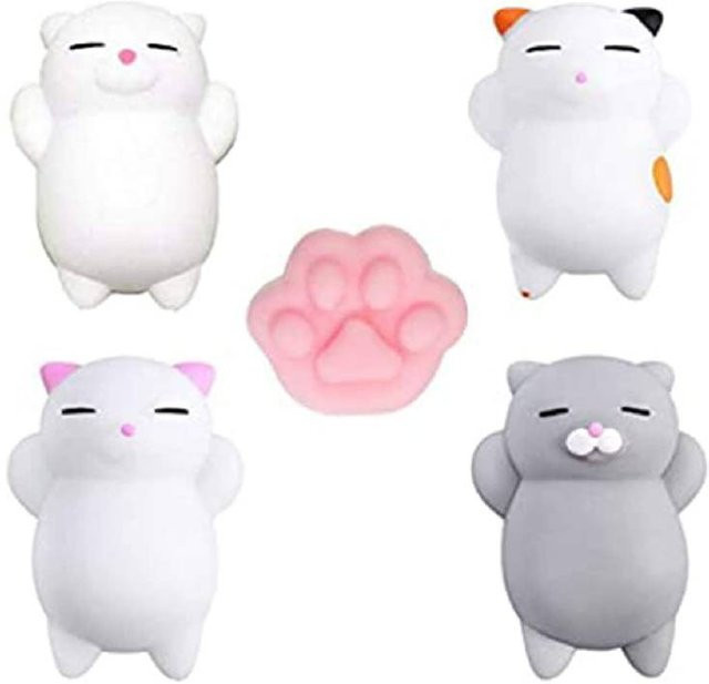 BC Pet Supplies Kawaii Katze Squishy, 1 Stück, white - Bild 1